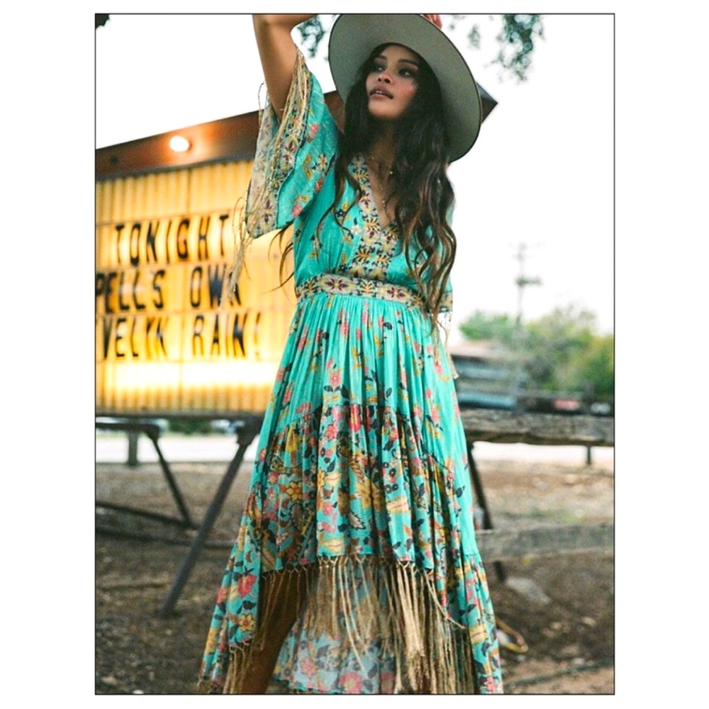🆕✨ Spell & the Gypsy Collective Hendrix Tassel Dress 🦋 - Picture 4 of 16